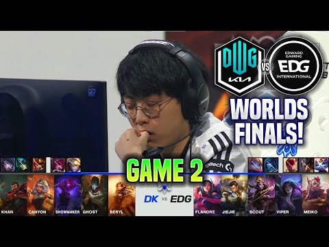 DK vs EDG Game 2 Worlds 2021 Grand Final - DAMWON KIA vs EDWARD GAMING Game 2 Worlds 2021 Final
