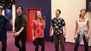 劇団四季：『ライオンキング』「ワン・バイ・ワン」歌唱稽古