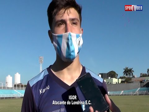 IGOR SARAIVA - ATACANTE DO SUB-17 DO LONDRINA E.C.