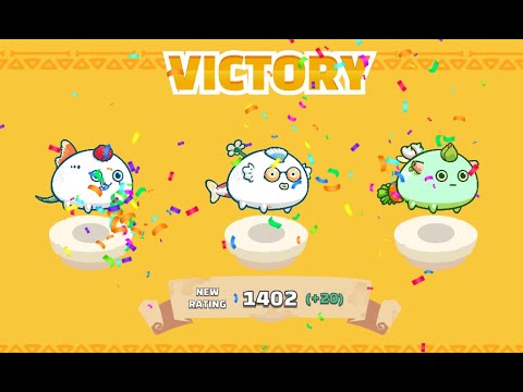 Axie Infinity: 3v1 Aqua Bidens/Lam Build. Anti Terminator and Poison Team. 1400 MMR | CGC Space