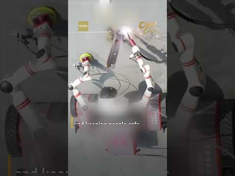 Wall-climbing humanoid robot masters high-risk industrial tasks
