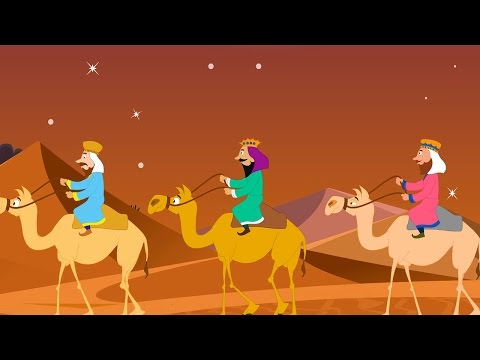 We Three Kings Of Orient Are - With Lyrics - Christmas Carols