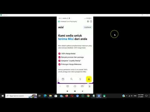 Cara register misi as user