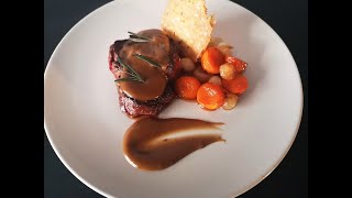 Solomillo al Pedro Ximénez y Guarnición Gourmet en 3 elaboraciones #solomillo #cocinagourmet #244