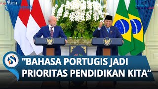 Presiden Prabowo Putuskan Bahasa Portugis jadi Prioritas di Sekolah: Kita Ingin Hubungan Lebih Baik