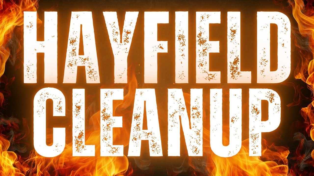 HAYFIELD CLEANUP AND RESTORATION WITH JOHN DEERE BUSH HOG [PERMACULTURE PASTURE MANAGEMENT] [VLOG]