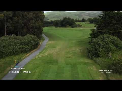 Half Moon Bay Golf Links Ocean Course Buraco 8