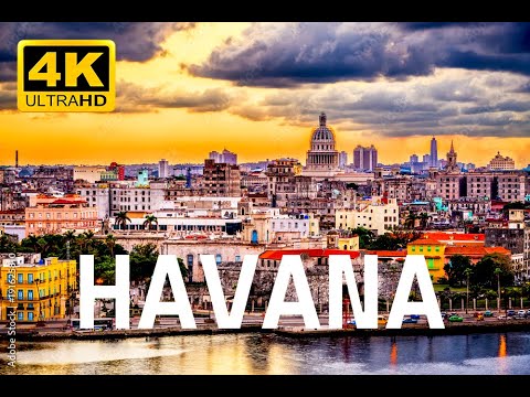 Beauty of Havana, Capital City of Cuba in 4K| World in 4K