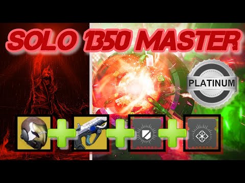 ELEMENTAL Well BUILD/ HARDLIGHT COMBO - Solo Master Nightfall - (Gunslinger HUNTER) - Platinum 100K