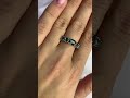 Серебряное кольцо с топазом Лондон Блю 1.275ct