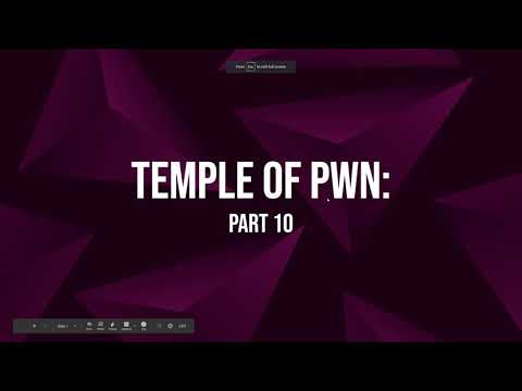 Temple Of Pwn 10: SROP
