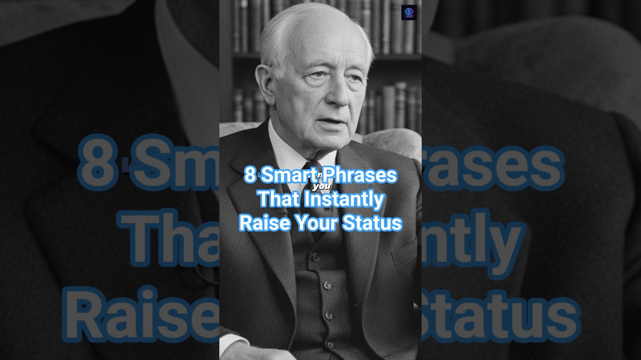 8 Smart Phrases That Instantly Raise Your Status #stoicism #psychology  #motivation