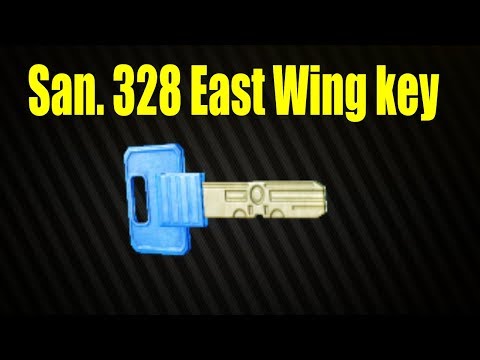 Escape From Tarkov - San 328 East Wing key