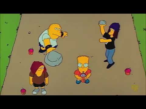 Jimbo, Kearney And Dolph Makes Freinds With Bart - The Simpsons