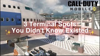 3 New Terminal Spots You Didn&#39;t Know Existed (angles and parkour)