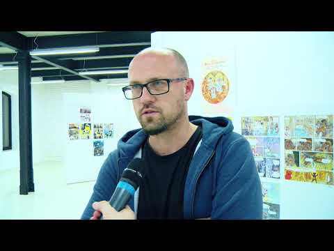 Reportáž z vernisáže výstavy komiksov - Tom Orrow