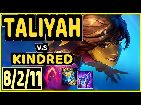 TALIYAH vs KINDRED - 8/2/11 KDA JUNGLE GAMEPLAY - EUW Ranked MASTER