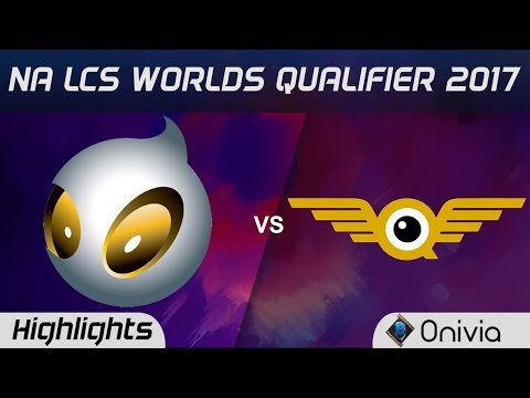 DIG vs  FLY Highlights Game 2 NA LCS Worlds Qualifier 2017 Team Dignitas vs FlyQuest by Onivia