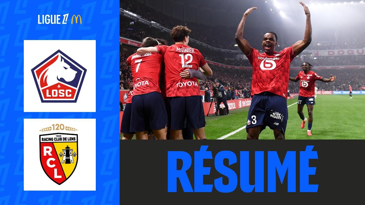 Lille vs RC Lens Highlights