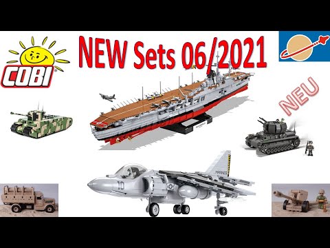 COBI® NEW Sets 06/2021🎉 must have👍2544|2548|2252|2254|4826|5809👍