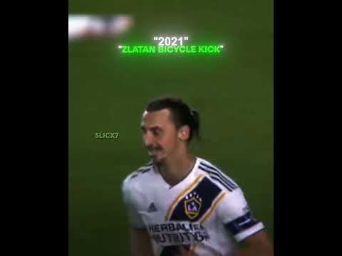 Zlatan Bicycle Kick in Different Years 🥶