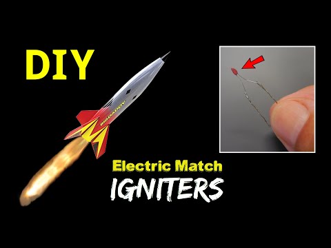 How To Make Electric Matches (Model Rocket Engine Igniters) - STEP BY STEP!