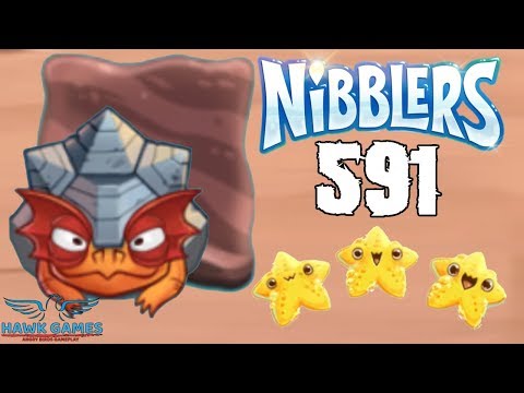 Fruit Nibblers 👾 Level 591 - 3 Stars Walkthrough, No Boosters