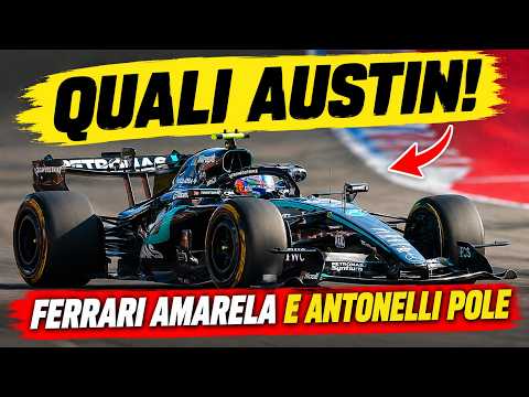 FERRARI AMARELA! ANTONELLI ROUBA A POLE E VERSTAPPEN SURGE COM FORÇA EM AUSTIN | FORMULA 1 2026