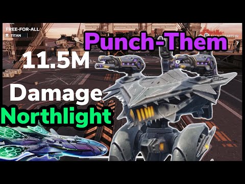 Puncher Behemoth Northlingt Mothership | Destroying Metas | War robots Gameplay