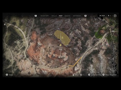 HORIZON FORBIDDEN WEST - Signal Spike - Find Entrance to Cavern