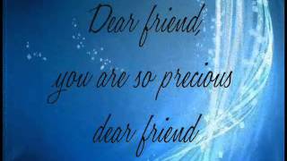 Dear Friend ~ Stacie Orrico Lyrics