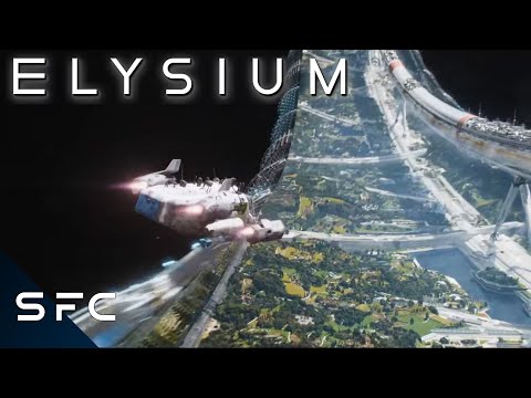 Elysium | Trying To Get To Elysium | Full Scene | 2013 Sci-Fi Movie | Matt Damon