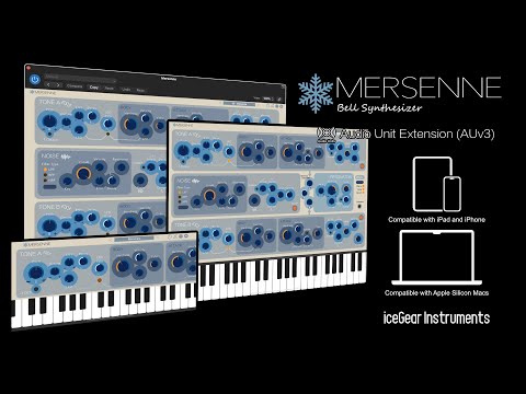 Mersenne - Bell Synthesizer - AUv3 Plugin Synthesizer