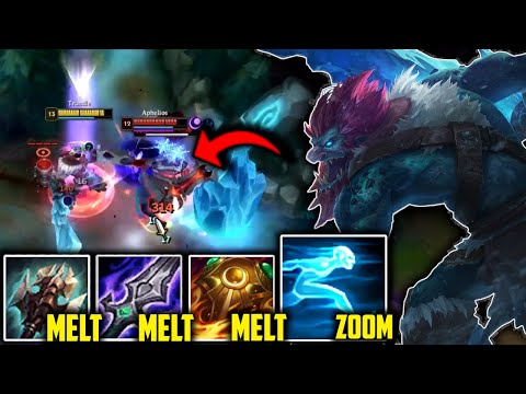 This is Why you DON'T Max Q First on Trundle... How to ACTUALLY Trundle CARRY👌 - League of Legends