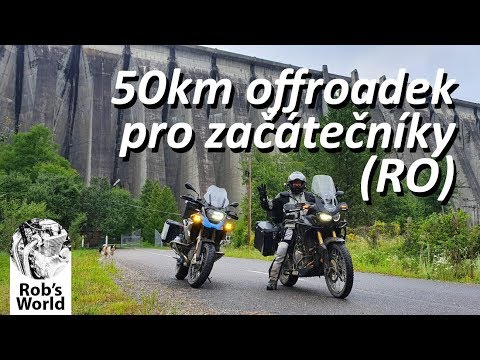 50km offroad trail in Romania for beginners - no voice, just ride