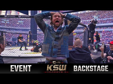 KSW Fight Week: Gala | Event - Obszerny Backstage | VLOG z XTB KSW Colosseum 2