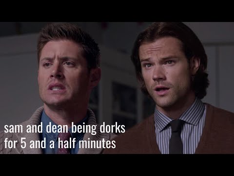 sam and dean being dorks for 5 and a half minutes