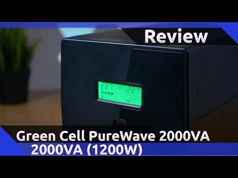 Green Cell PureWave 2000VA UPS USV Review (2021)
