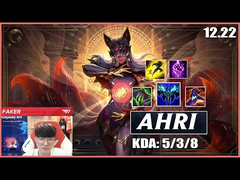 Faker Ahri vs Sylas | Patch 12.22 | LoL Pro Replays