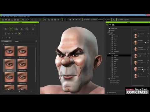 Step 3 - Garry Pye Tutorial Article - Morphing Face in Character Creator