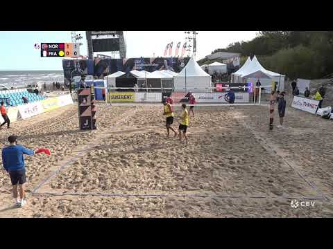 Mol.A/Sørum (NOR) vs. Aye/Gauthier-Rat (FRA) 2020 European Championships Round 2