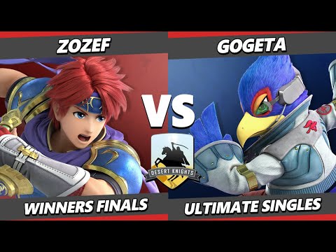 Desert Knights XI WINNERS FINALS - ZoZeF (Roy) Vs. Gogeta (Falco) Smash Ultimate - SSBU