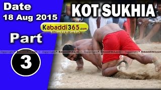 (1) Kot Sukhia (Faridkot) Kabaddi Tournament 18 Aug 2015