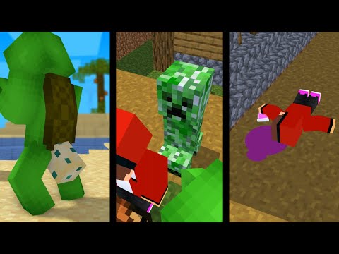 Best of Maizen - Minecraft Shorts Animation Part1【 Mikey and JJ】