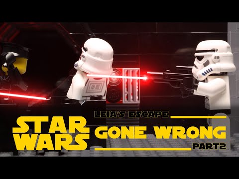 Lego Star Wars a New Hope -  Leia's Escape Gone Wrong: 2 Wrong Guy
