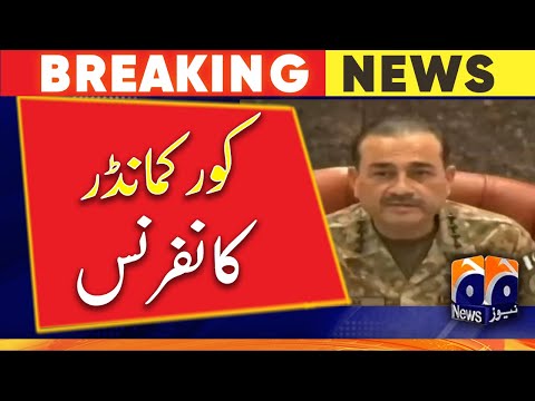 Corps Commander Conference chaired by Army Chief | Geo News