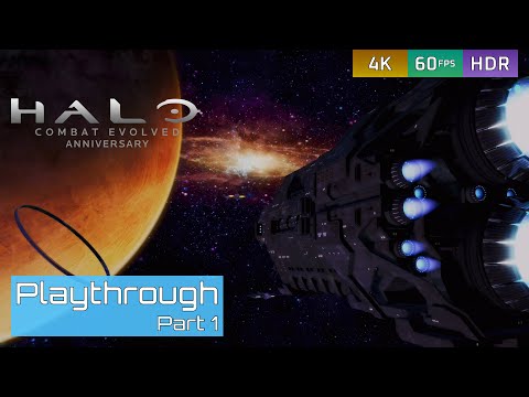 The Pillar of Autumn | Halo: CEA [4K 60FPS HDR No Commentary]