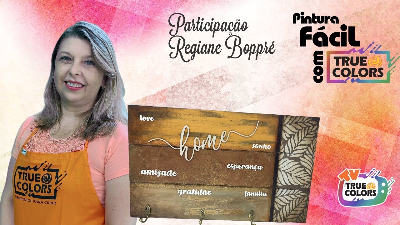 Placa Envelhecida - Regiane Boppré