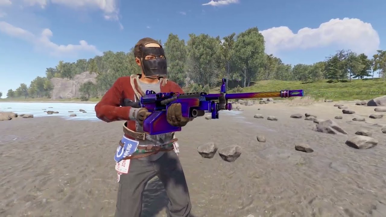 RUST SKIN SPOTLIGHT - Tempered M249