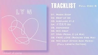 Download lagu [Full Album] (방탄소년단) BTS - LOVE YOURSLEF LOVE YOURSELF 結: 'ANSWER' (REPACKAGE ALBUM) DICS B mp3